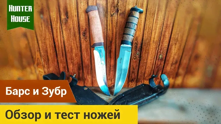 Обзор тест ножа Барс и Зубр